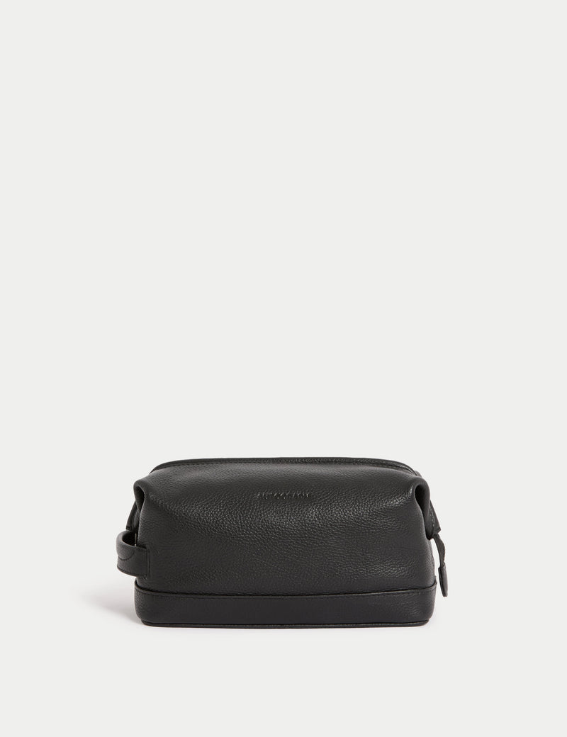 Autograph Leather Pebble Grain Washbag 25x15.5x13 cm, UK version