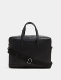 Autograph Leather Pebble Grain Laptop Bag