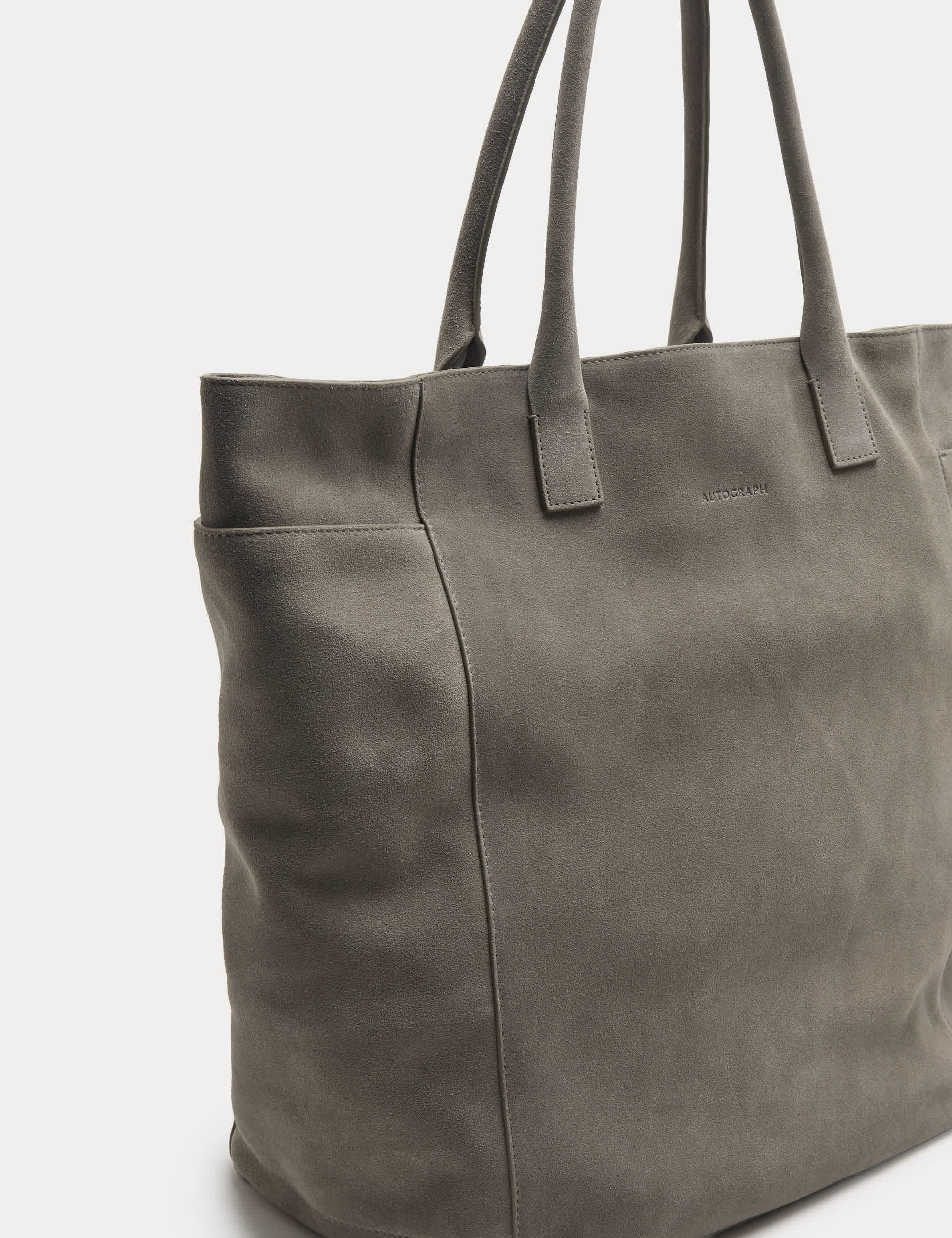 Suede Tote Bag