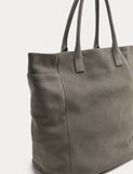 Suede Tote Bag