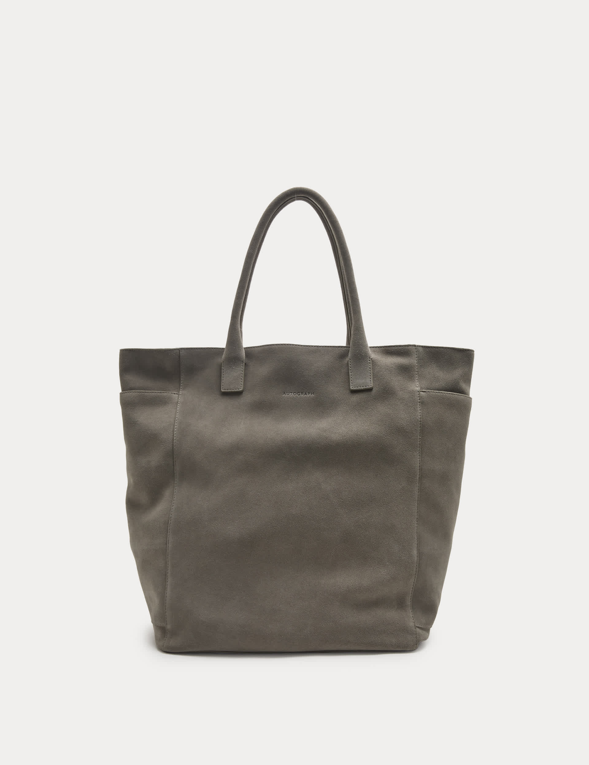 M&S Autograph suede tote bag (British brand)