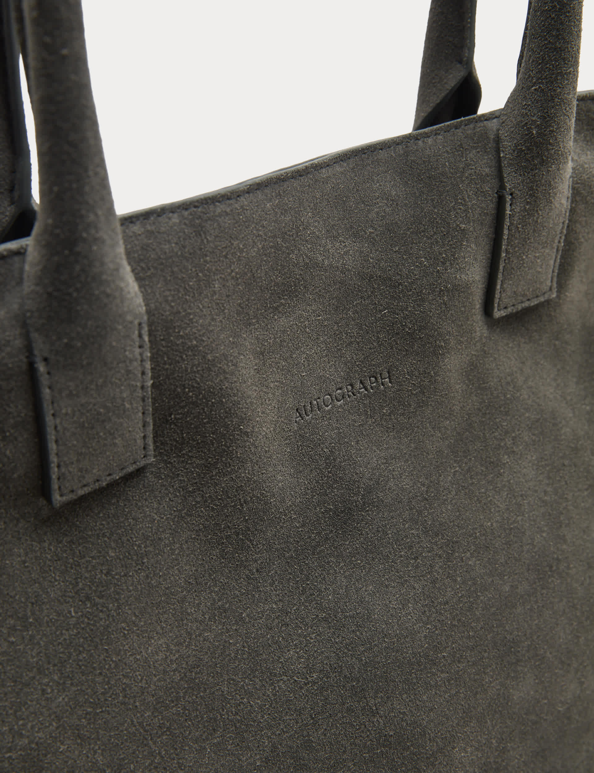 M&S Autograph suede tote bag (British brand)