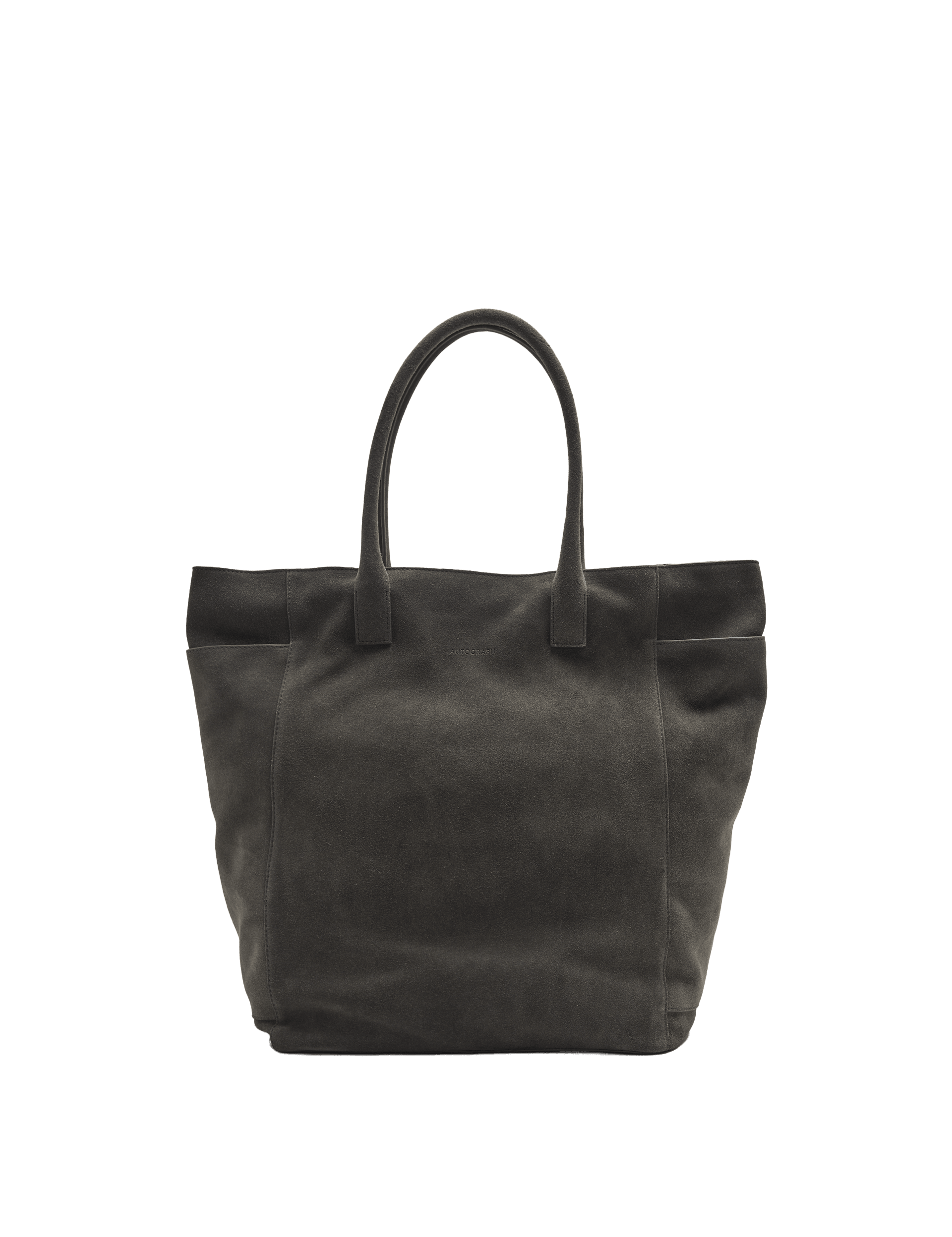 M&S Autograph suede tote bag (British brand)