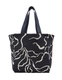 Autograph floral tote bag with zip pocket (British brand)
