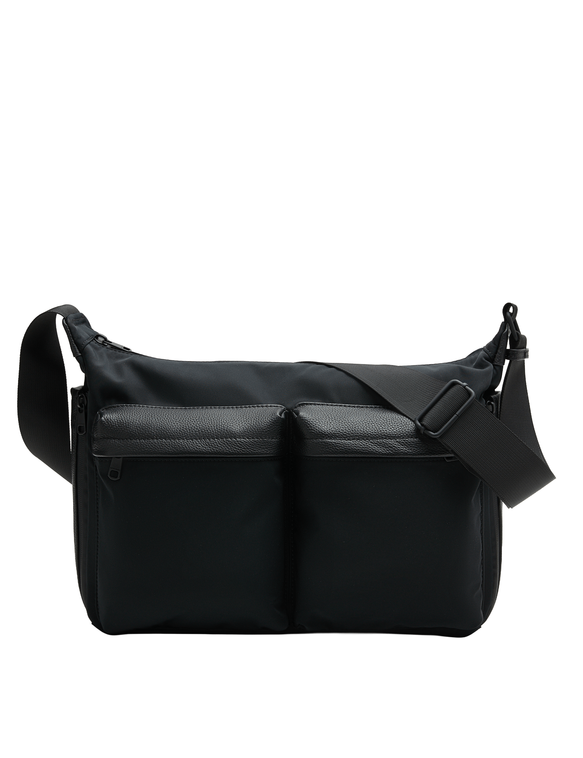M&S Autograph adjustable messenger bag faux leather - British product