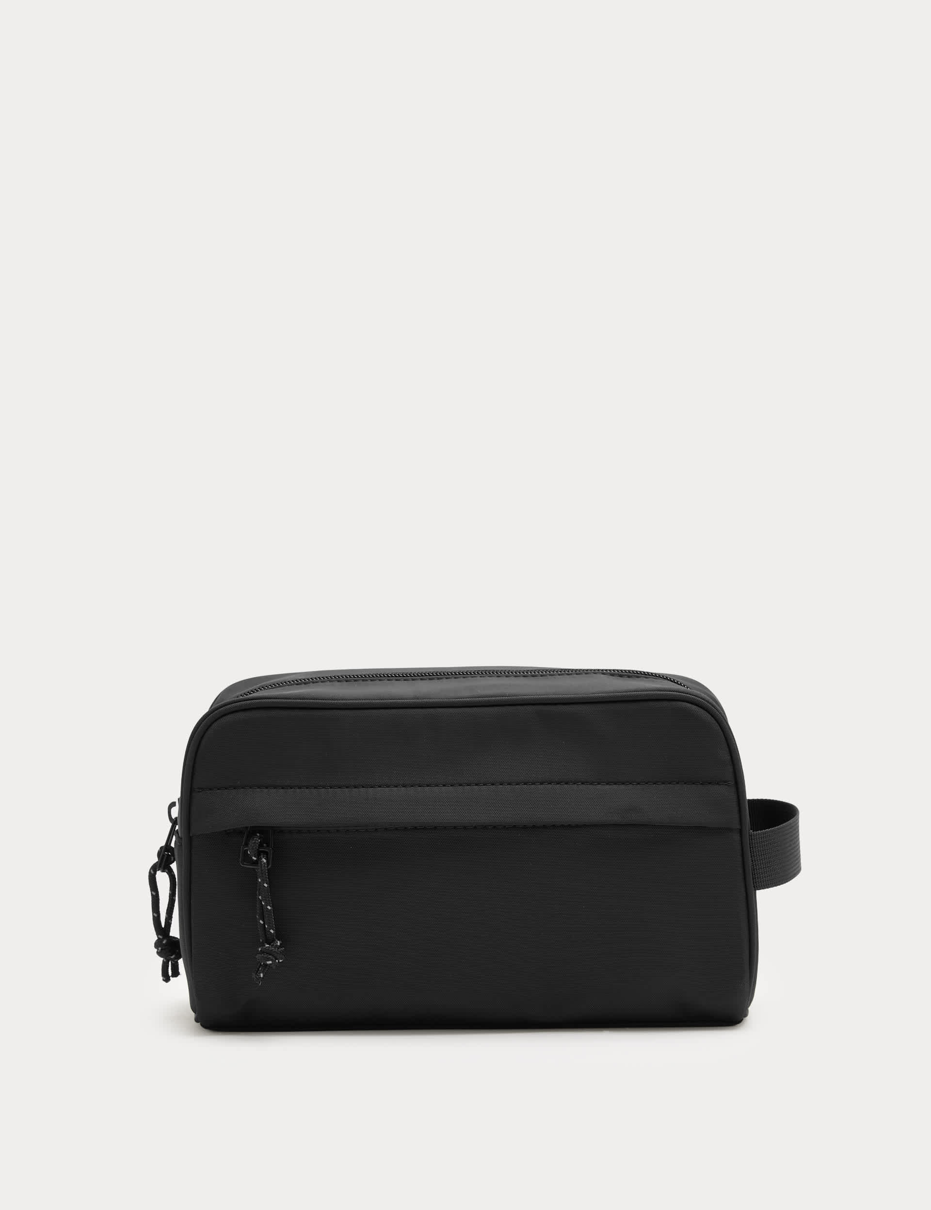 M&S washbag faux leather toiletry bag - British product