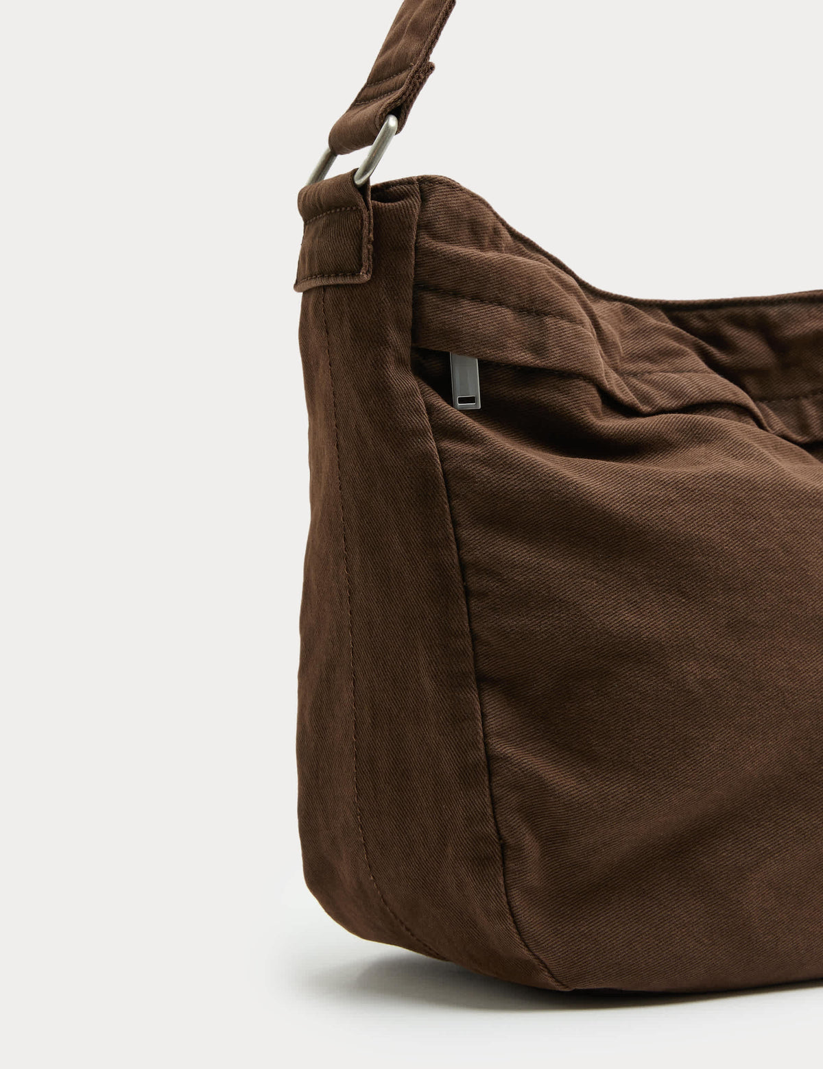 M&S casual twill messenger bag - British product