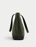 M&S cotton twill tote bag with magnetic closure - British product