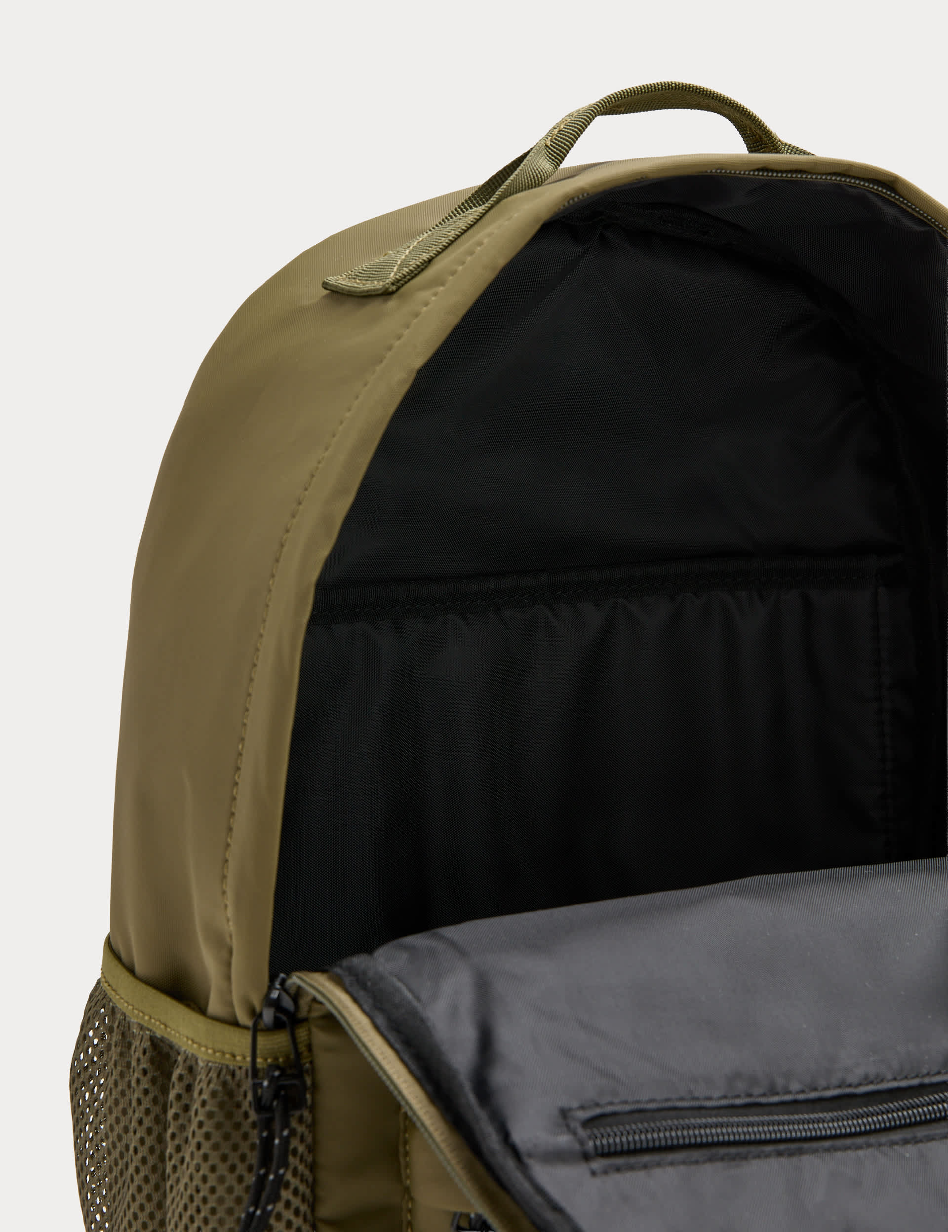 M&S smart backpack with zip fastening front pocket - British product