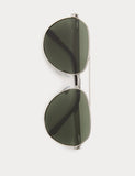M&S metal aviator polarised sunglasses, UK version