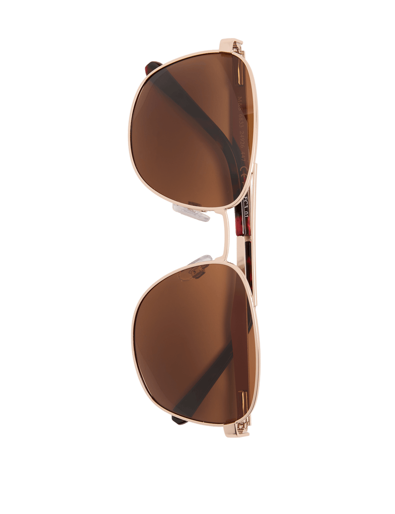 Metal Navigator Polarised Sunglasses