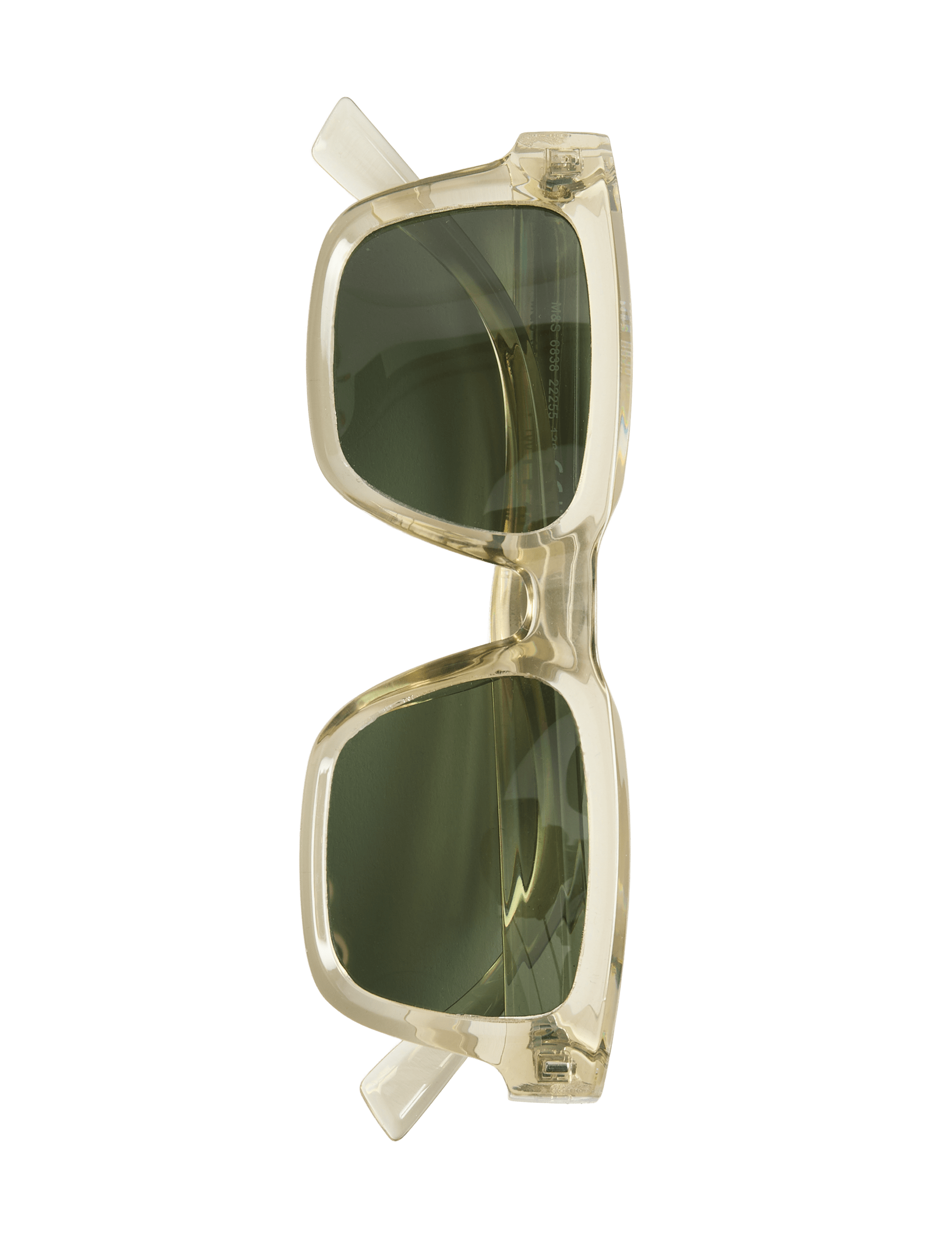 Chunky D-Frame Polarised Sunglasses