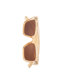 Chunky D-Frame Polarised Sunglasses