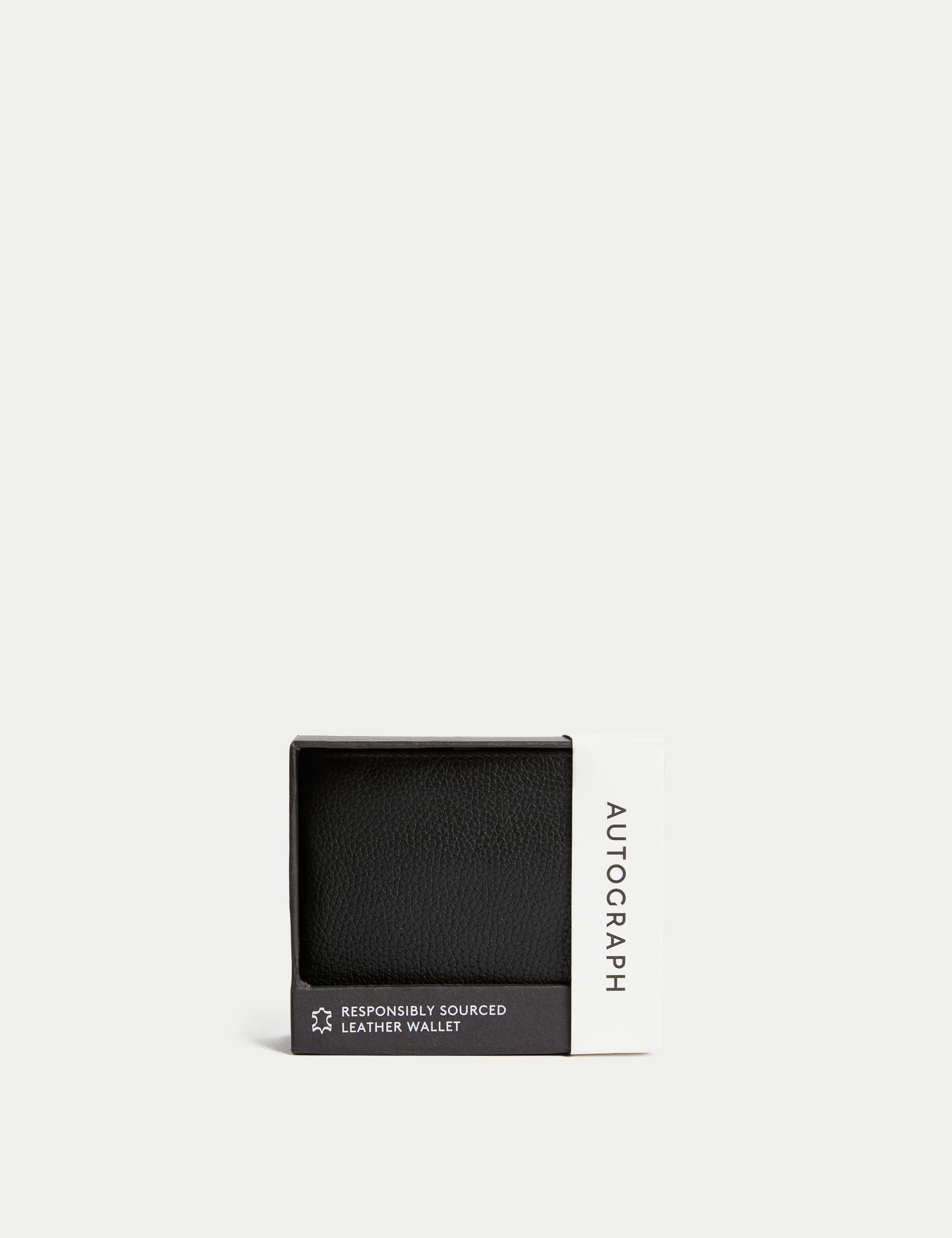 Autograph Leather Cardsafe Bifold Wallet, UK version