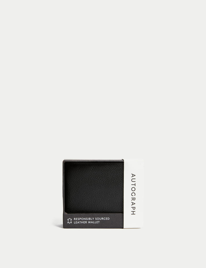 Autograph Leather Cardsafe Bifold Wallet, UK version