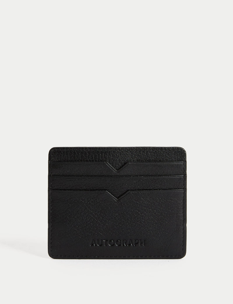 Autograph leather card holder, UK version