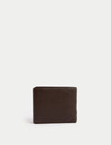 Autograph leather bi-fold wallet, imported from the UK