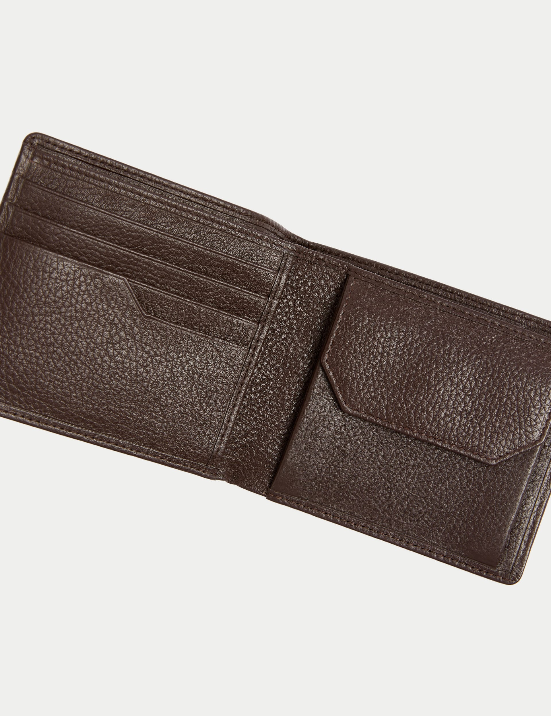 Autograph leather bi-fold wallet, imported from the UK
