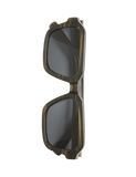 Autograph chunky square polarised sunglasses, UK version