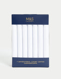 M&S antibacterial cotton handkerchiefs 7pk (British brand)
