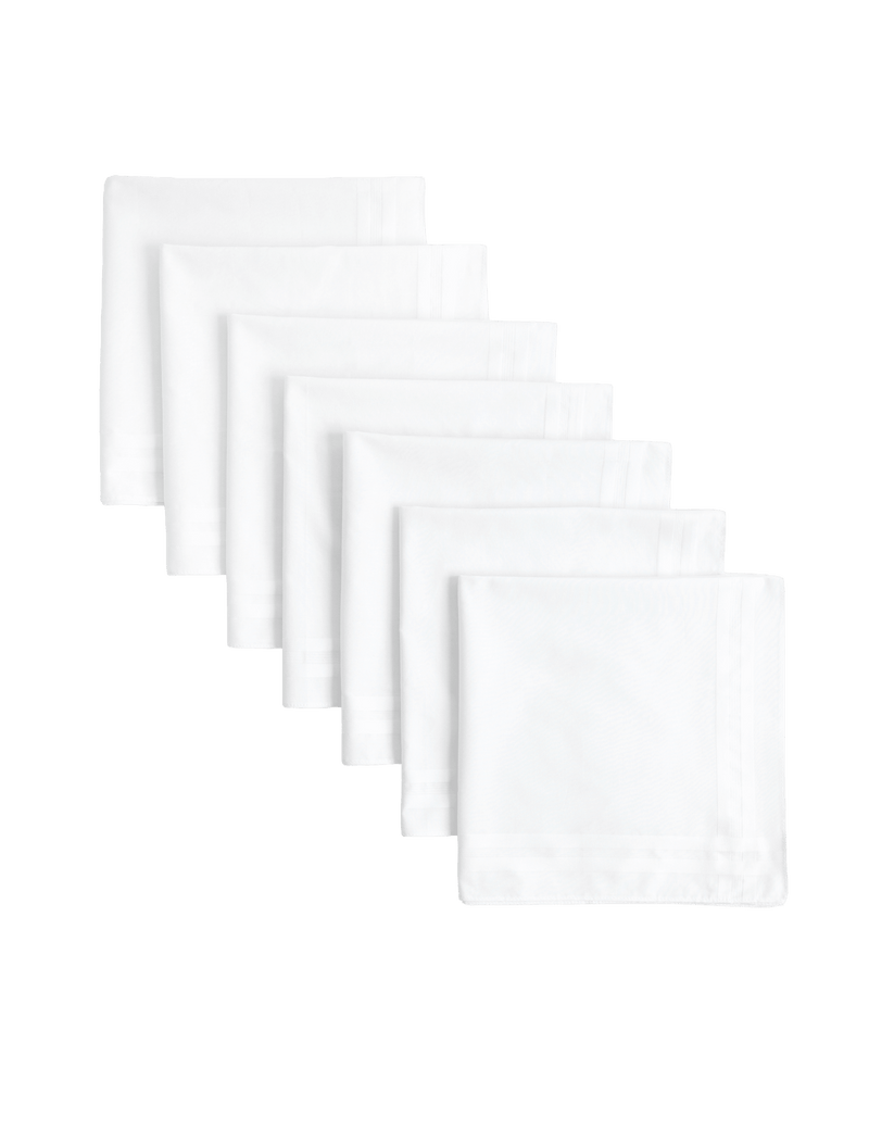 M&S antibacterial cotton handkerchiefs 7pk (British brand)