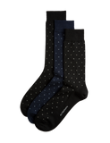 Autograph merino wool socks 3-pack geometric - British product
