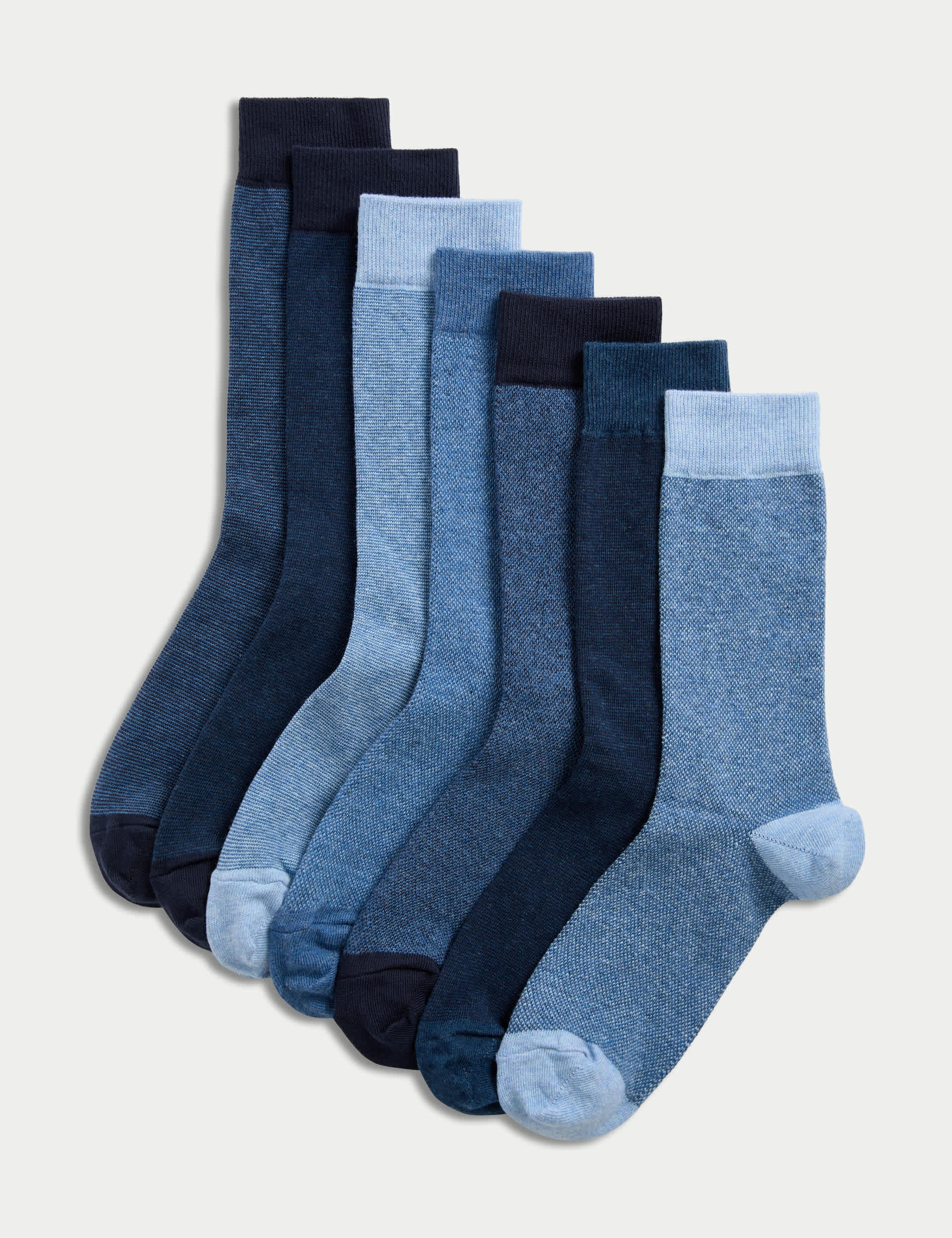M&S 7 Pack Cool & Fresh™ Cotton Rich Socks