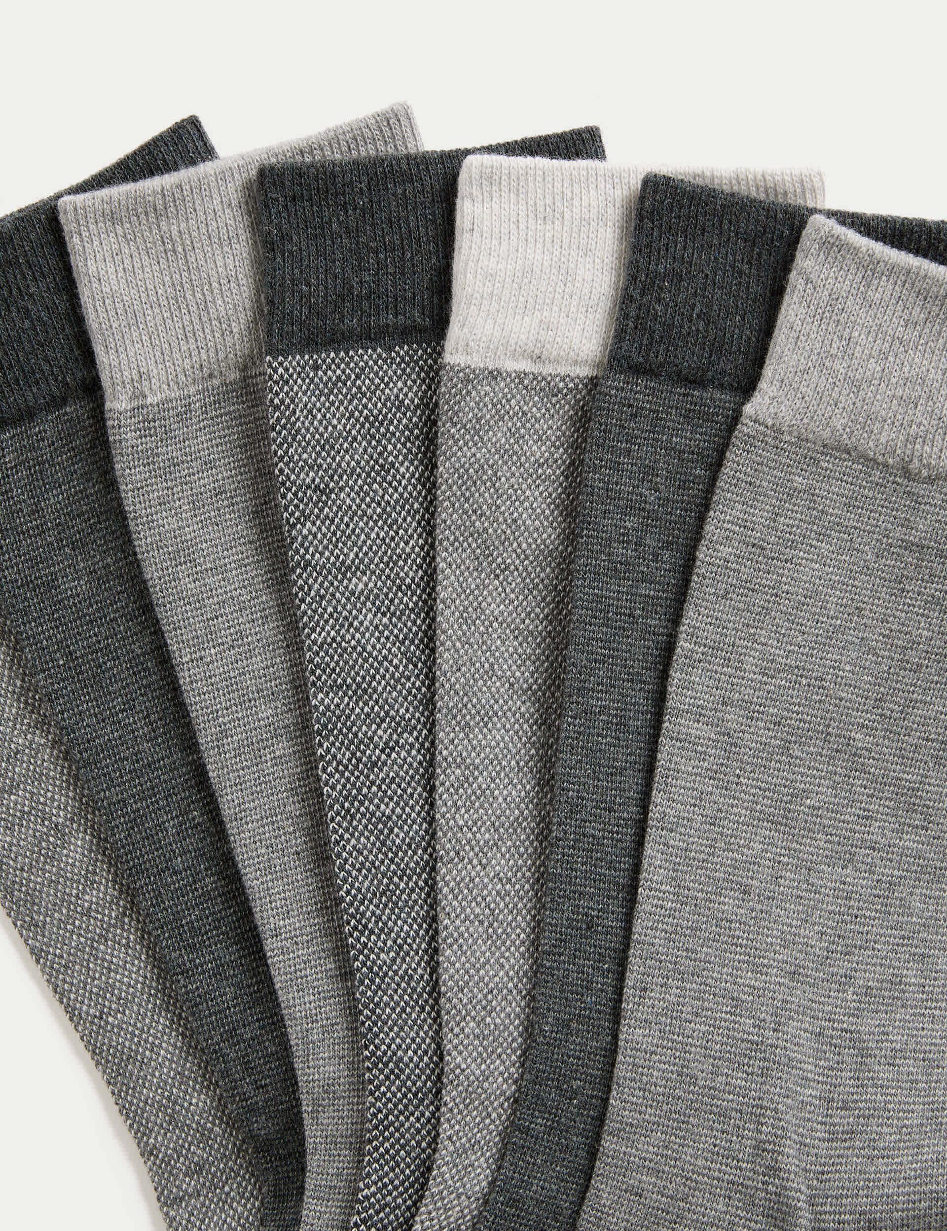 M&S Cool & Fresh cotton socks 7 pack, imported from the UK