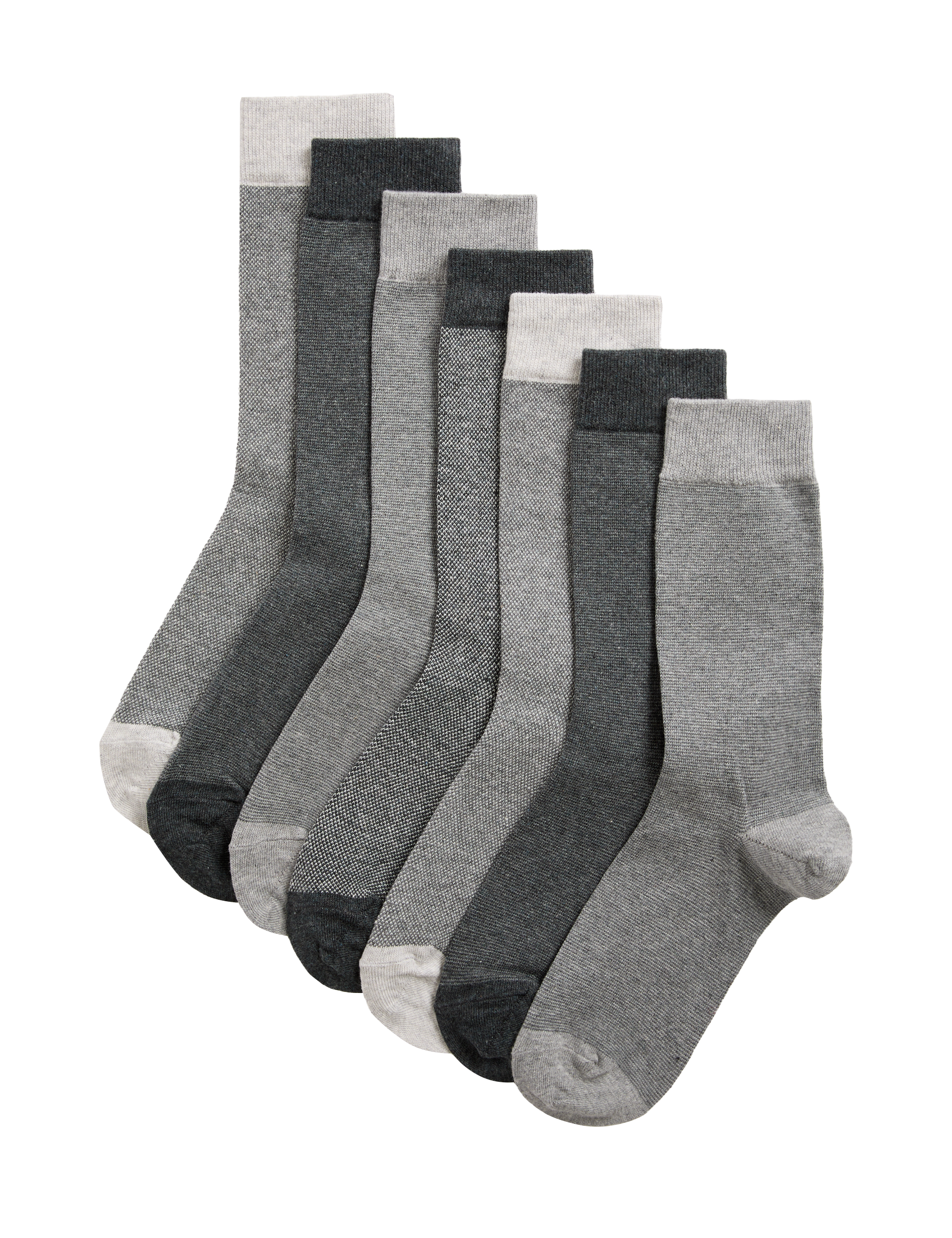 M&S Cool & Fresh cotton socks 7 pack, imported from the UK
