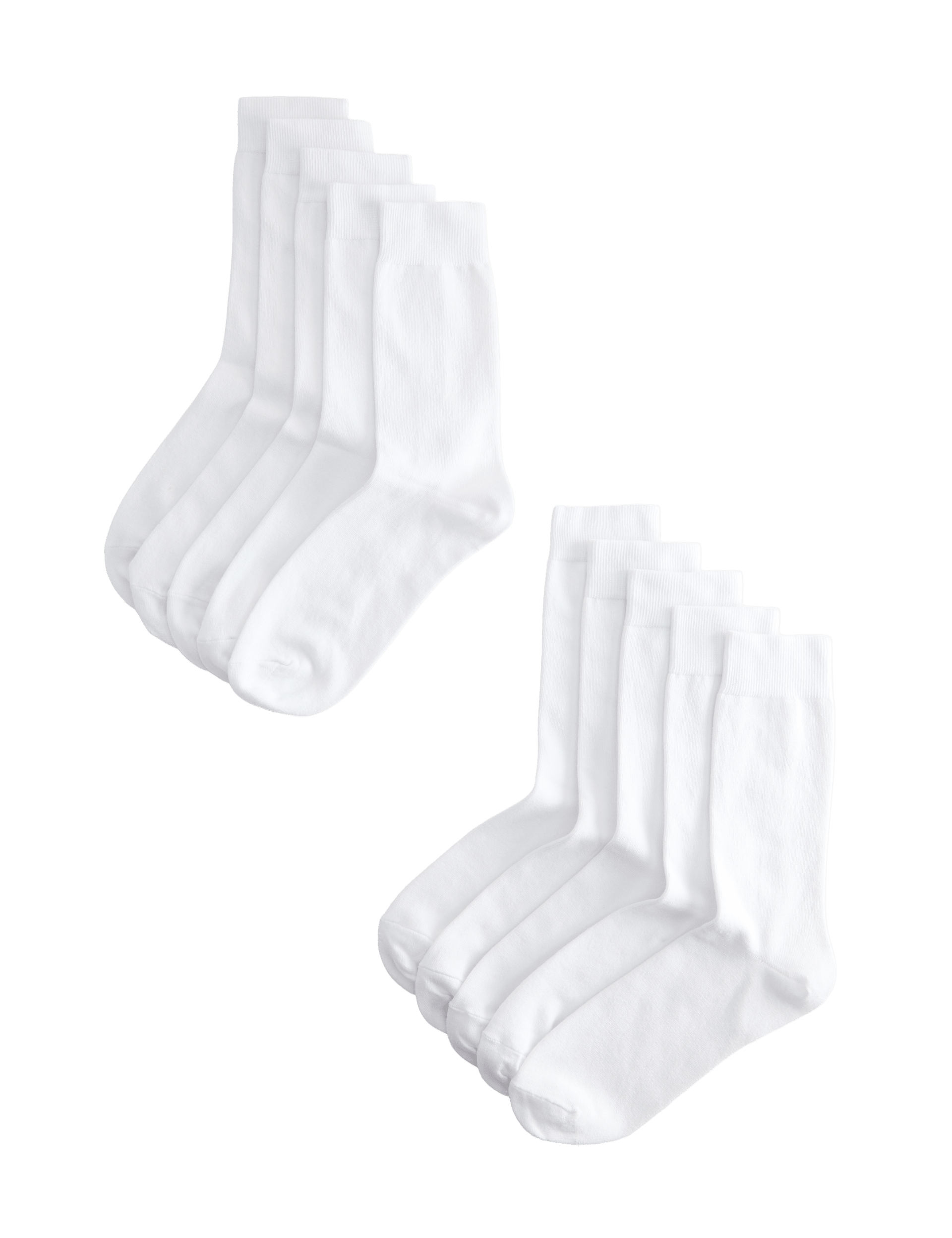 M&S 10 Pack Cool & Fresh™ Cotton Rich Socks