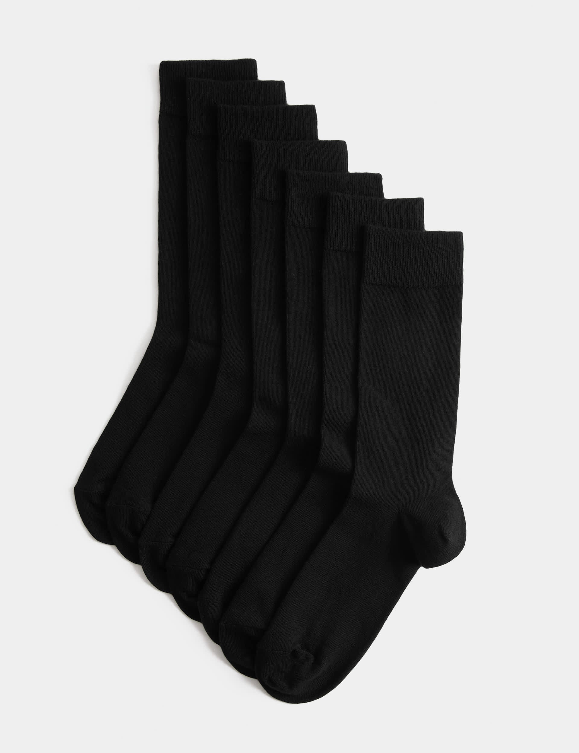 M&S 7 Pack Cool & Fresh Cotton Rich Socks