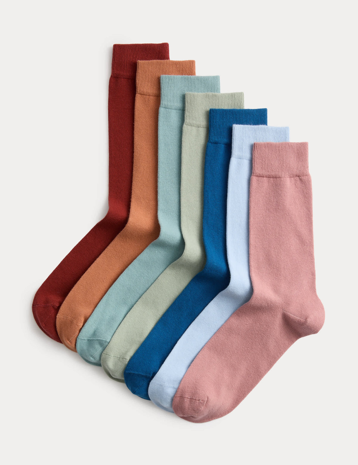 M&S Cool & Fresh cotton rich socks 7 pack, imported from the UK