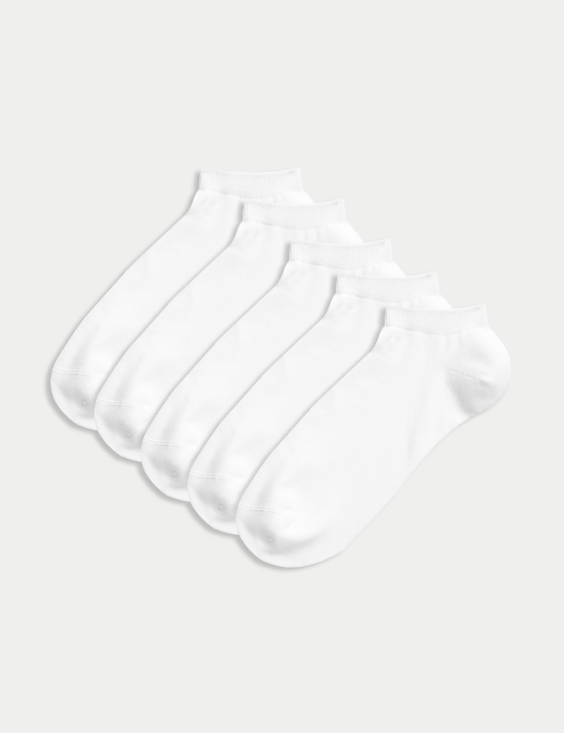 M&S 5 Pack Cool & Fresh™ Trainer Liners™
