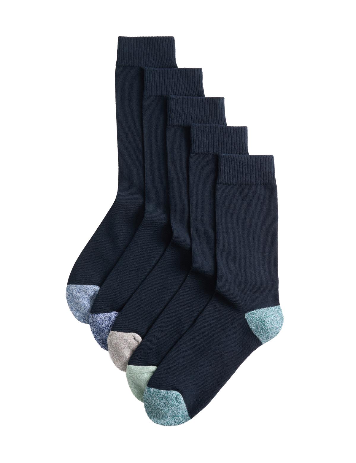 M&S Cool & Fresh cotton rich cushioned socks 5 pack - British product
