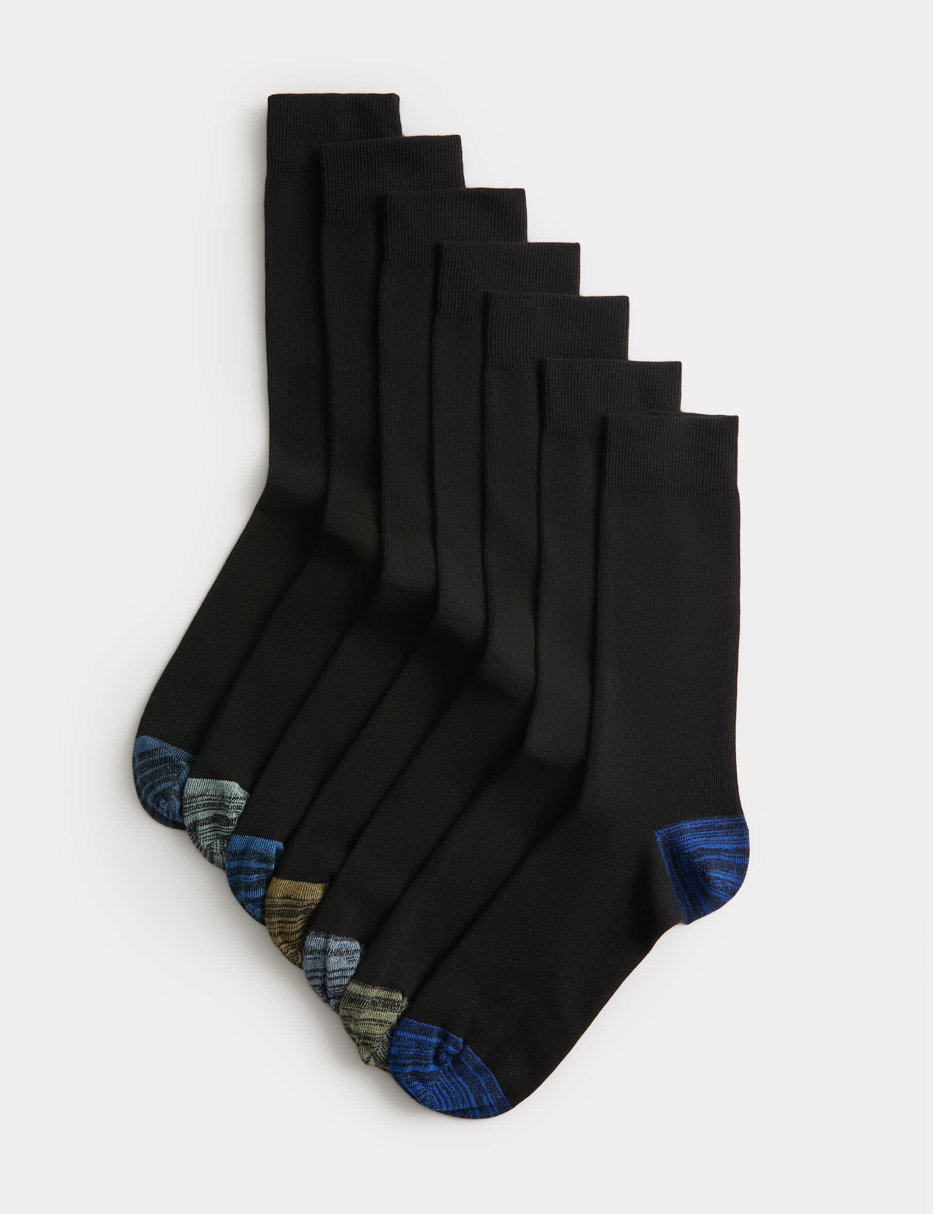 M&S Cool & Fresh cotton rich socks 7 pack, imported from the UK