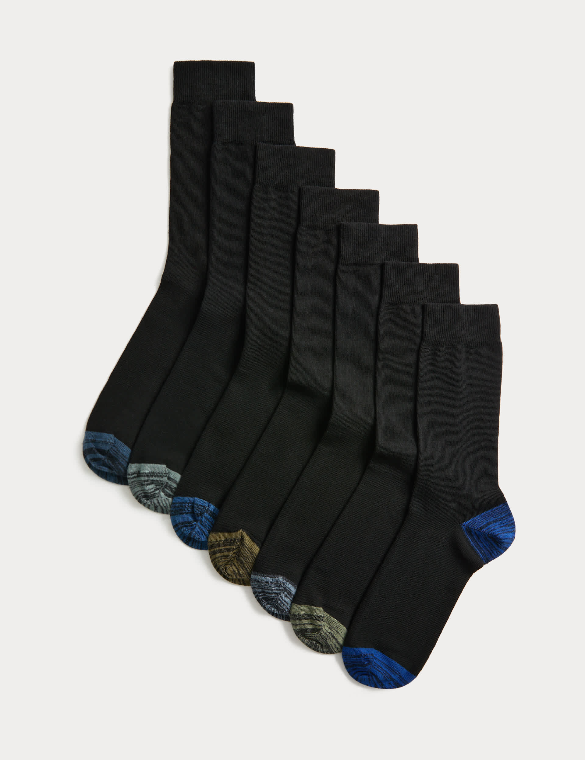 M&S Cool & Fresh cotton rich socks 7 pack, imported from the UK