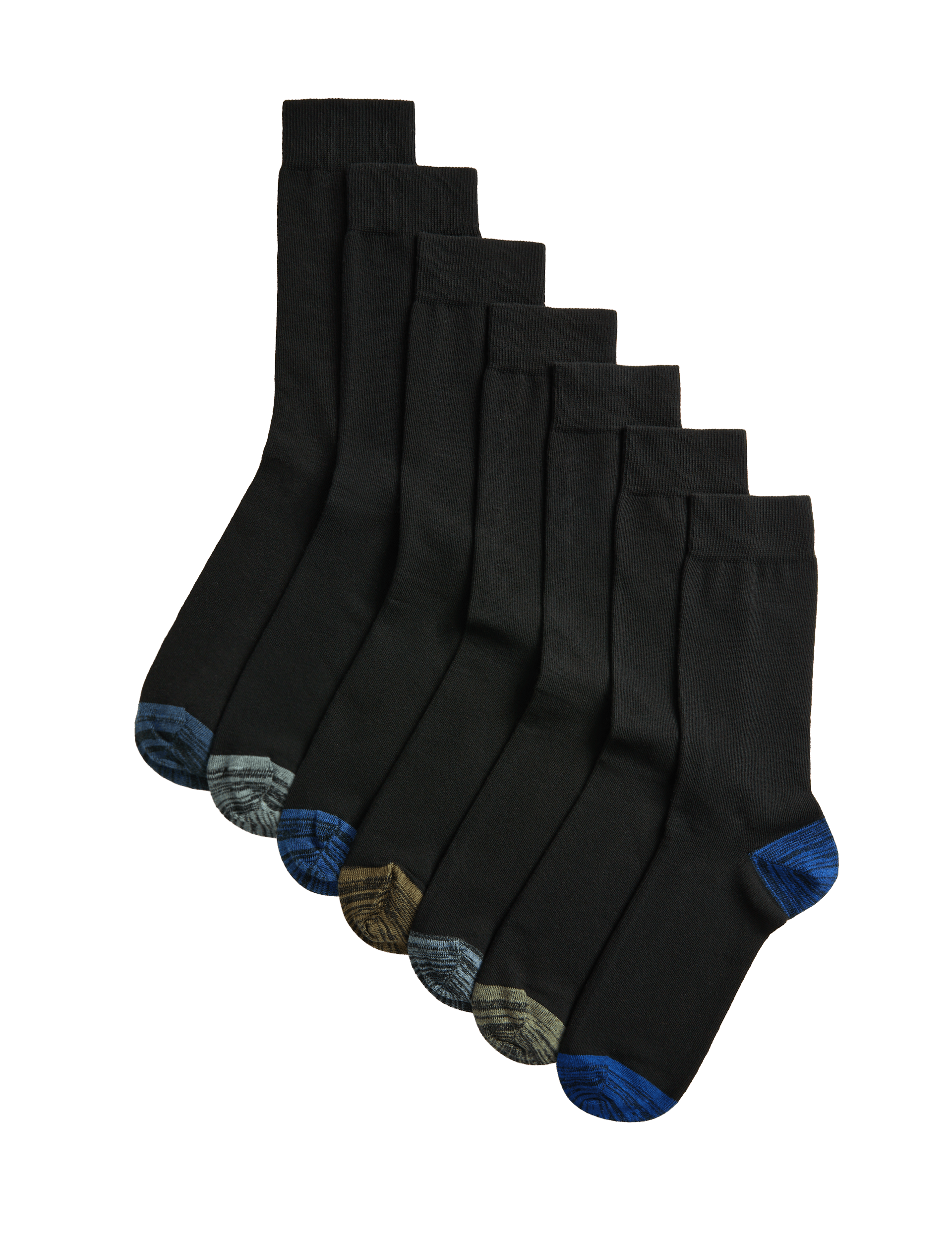 M&S Cool & Fresh cotton rich socks 7 pack, imported from the UK