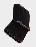 M&S Cool & Fresh striped cotton rich socks 7 pack, UK version