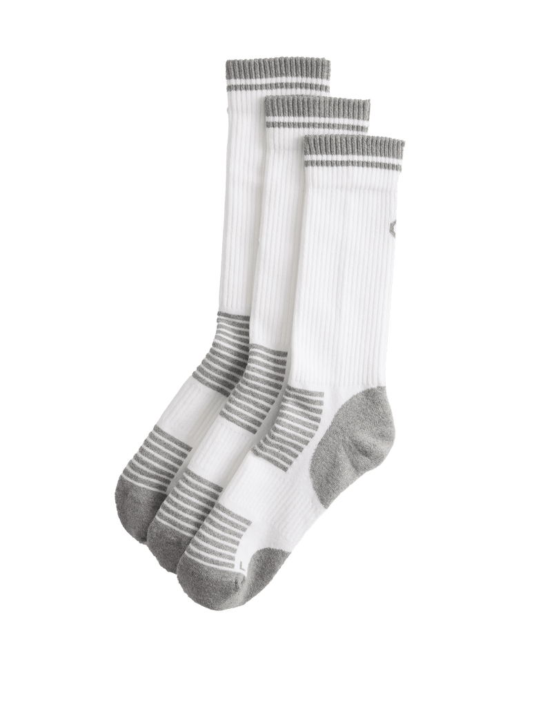 Goodmove 3 Pack Cool & Fresh™ Reflective Cushioned Socks