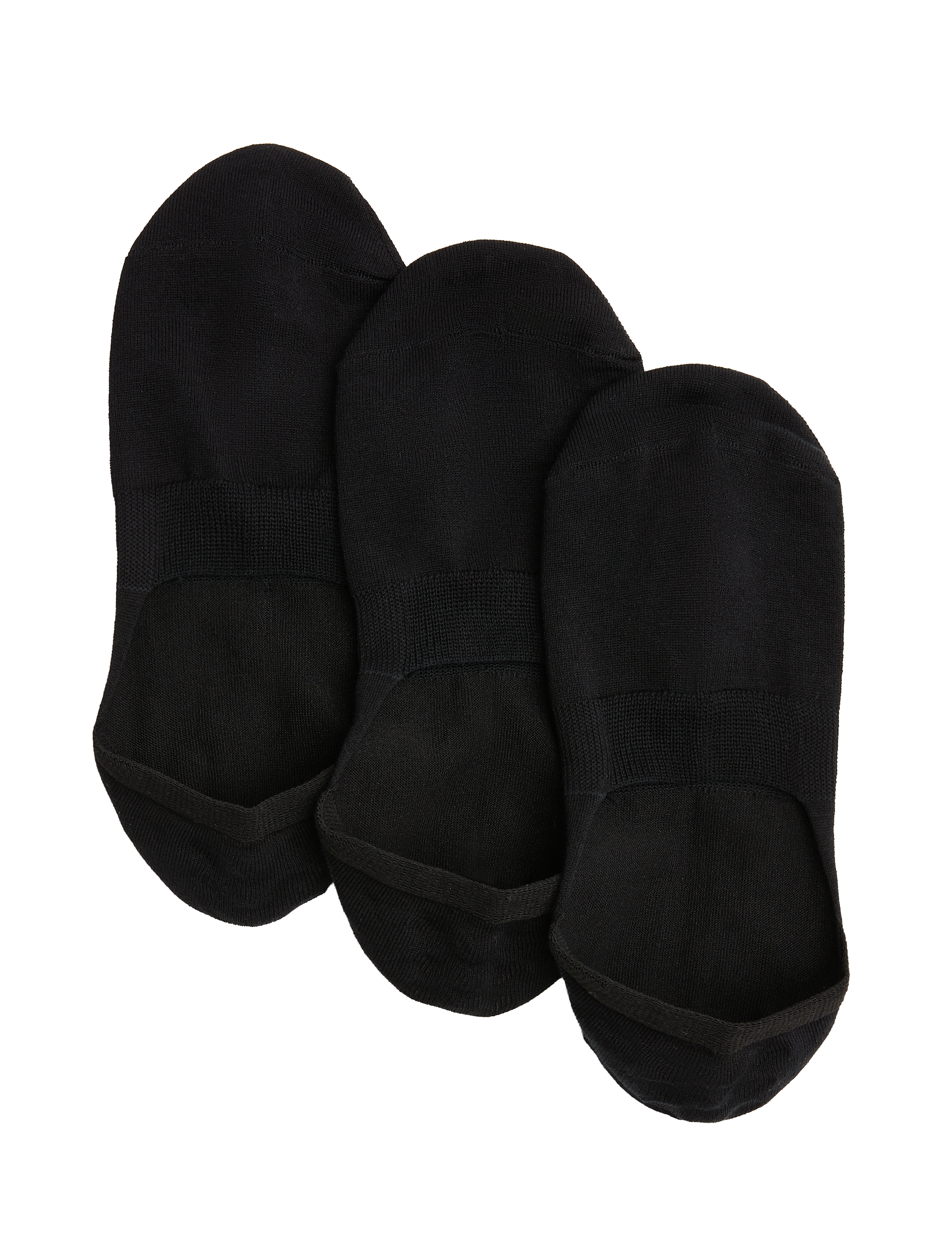 Autograph Egyptian cotton invisible trainer liners 3 pack - British product
