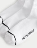 Autograph 3 pack pima cotton rich socks (British brand)