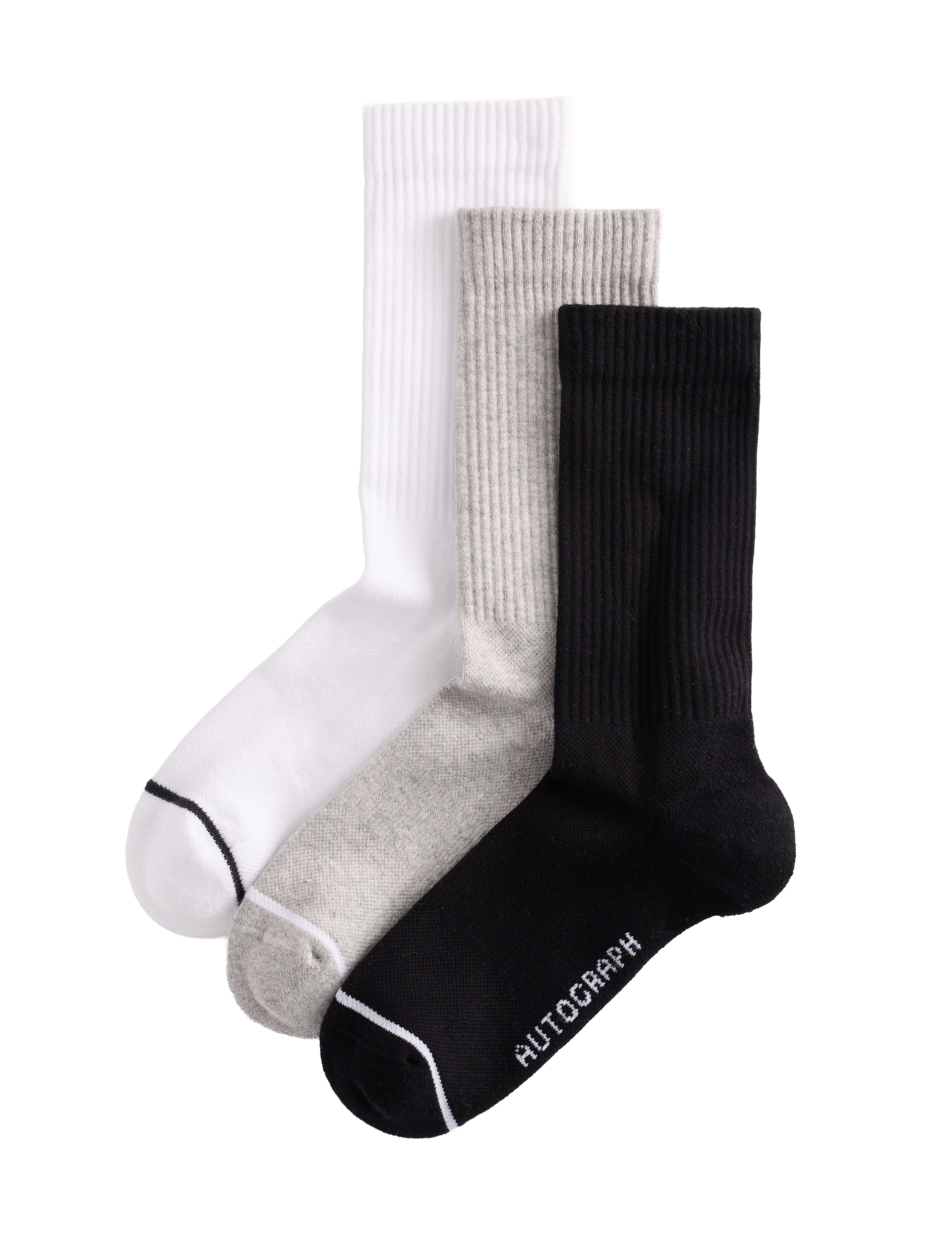 Autograph 3 Pack Pima Cotton Rich Socks