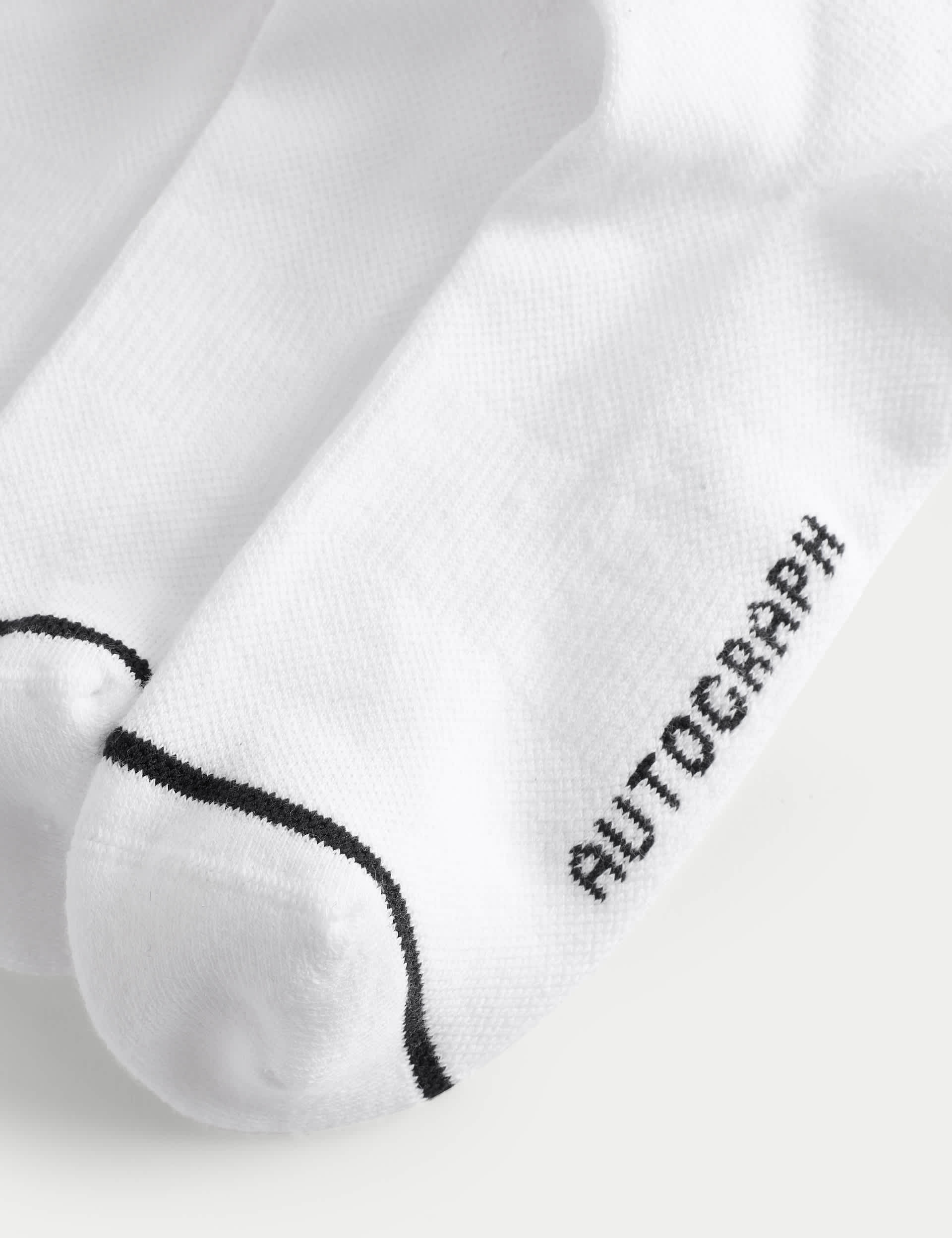 Autograph Pima cotton quarter liner socks 3 pack - British product