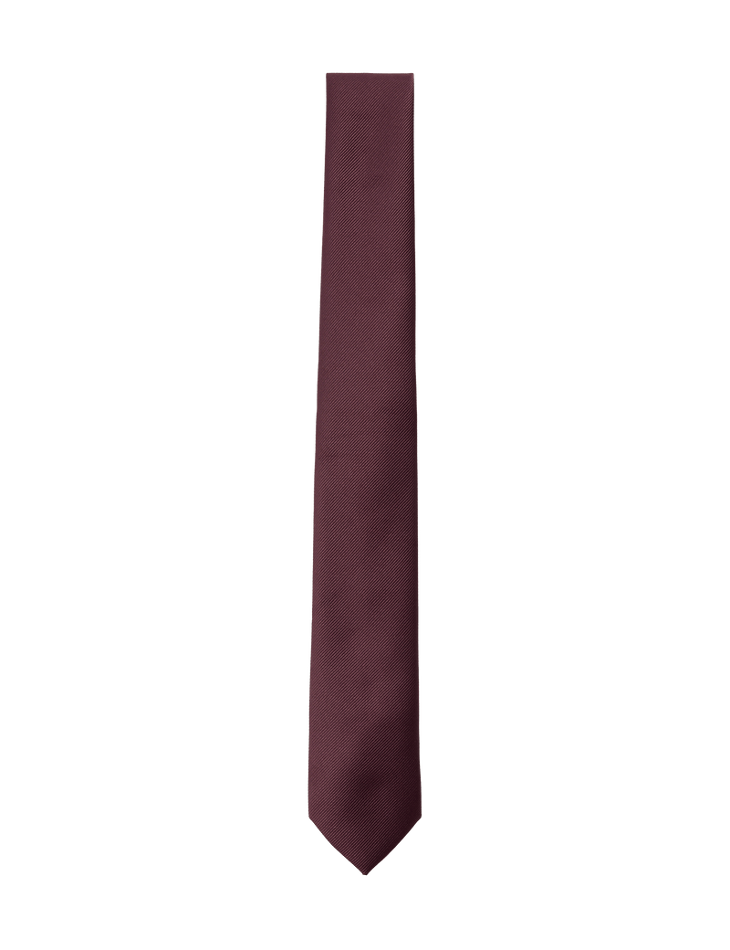 M&S skinny plain tie, machine washable - British product