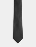 M&S skinny plain tie, machine washable - British product
