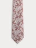 M&S floral fan tie regular width 8cm, UK version