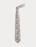 M&S floral fan tie regular width 8cm, UK version