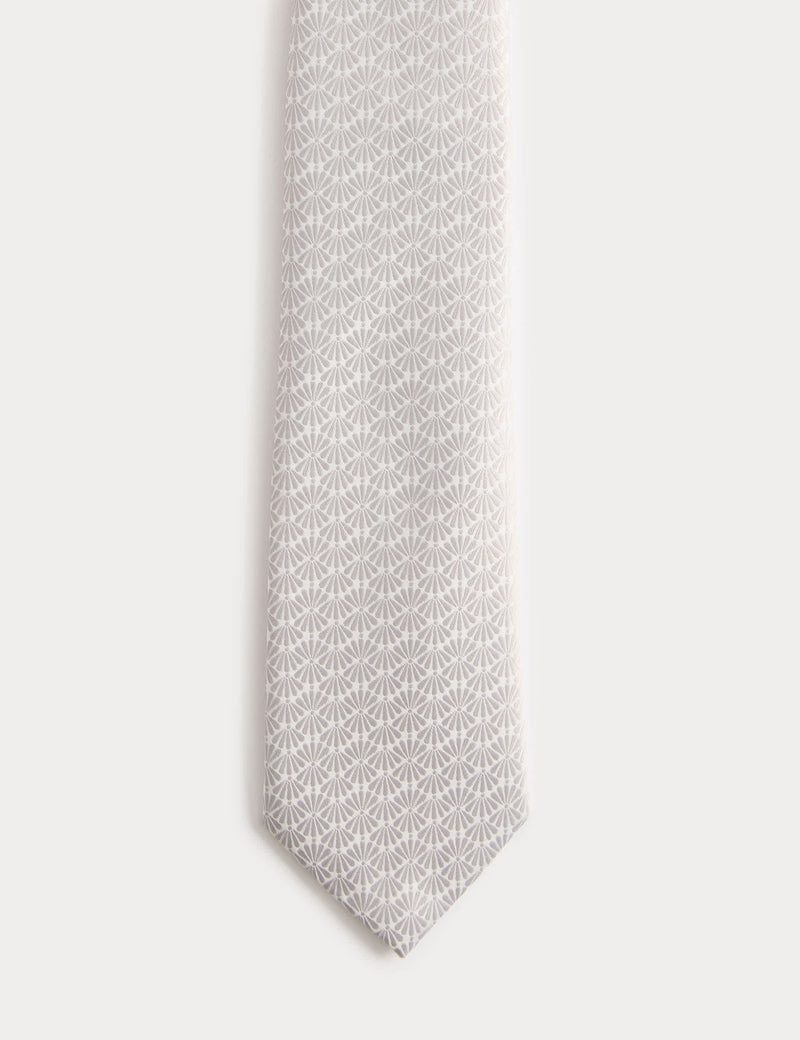 M&S textured fan design tie, imported from the UK