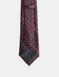 M&S pure silk polka dot tie, regular width (British brand)