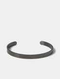 M&S stainless steel gunmetal open cuff bracelet, UK version